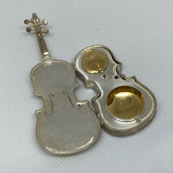 🆕 Hand made Silver and Gold Pill box ✨HP✨ - Picture 14 of 16